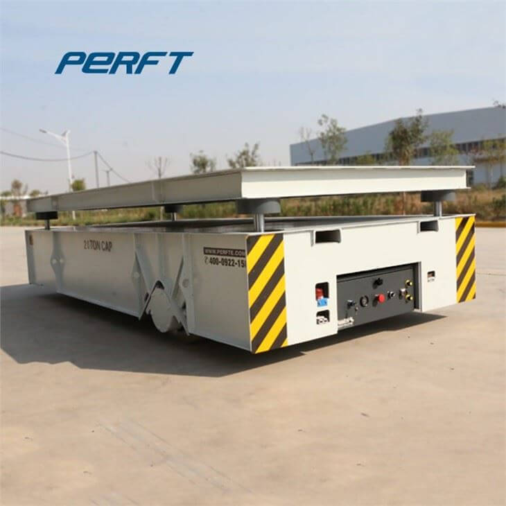 75t electric rail powered transfer cart